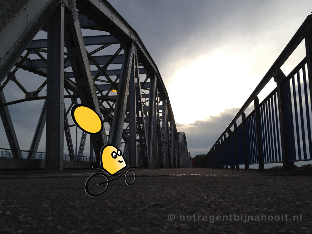 Op de Graafse brug…
