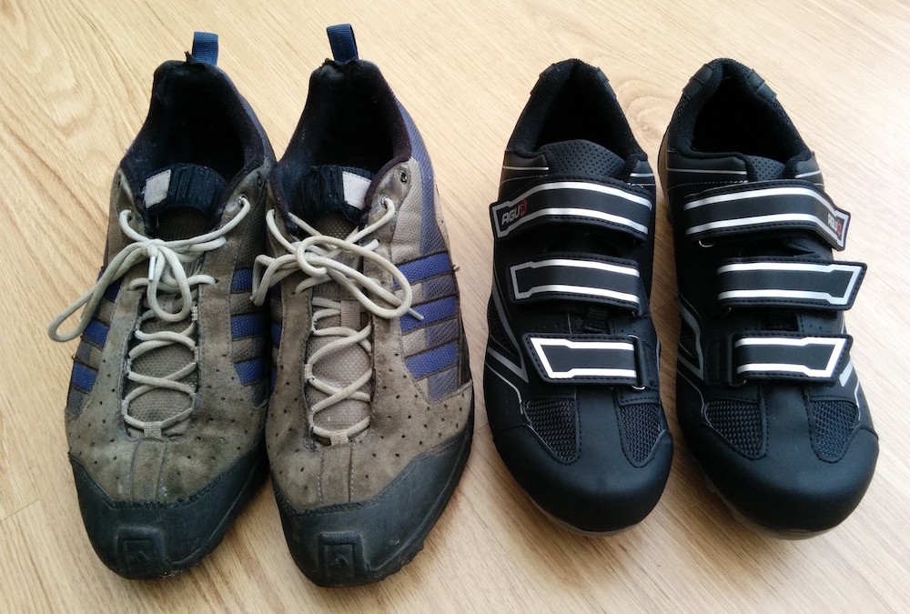 Nieuwe fietsschoenen :-) Update :-(