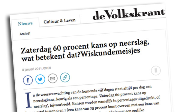 90% kans op neerslag (en toch droog binnen…)